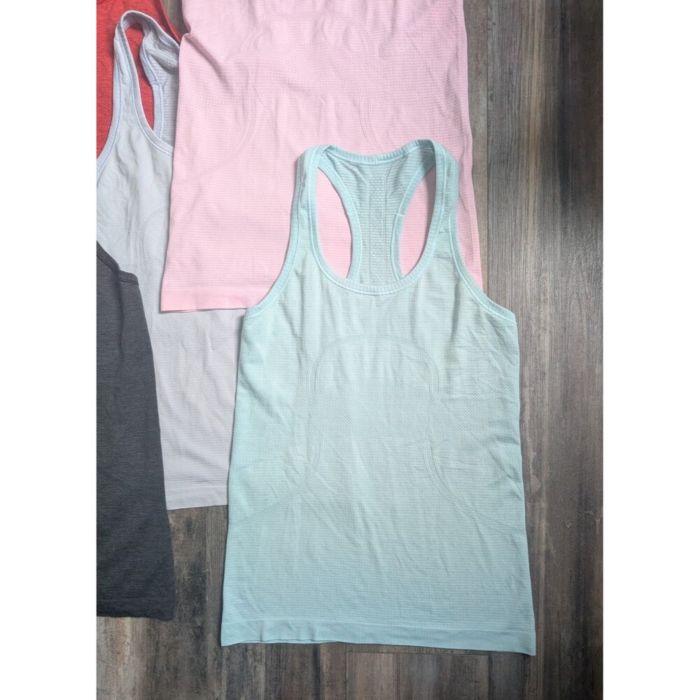 Lululemon Racerback Tank Tops Women’s 6-8 tops Lot of 5 Reseller Bundle Medium - Picture 2 of 11